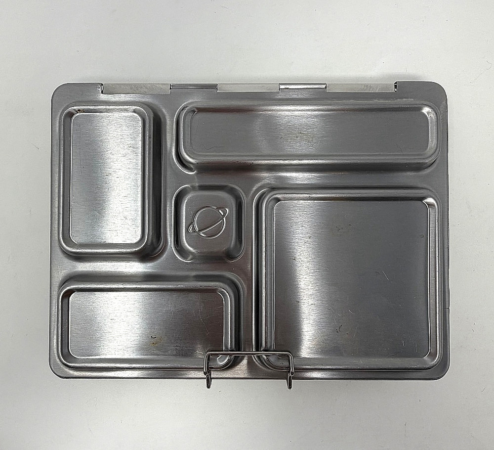 PlanetBox Rover Stainless Steel 5-Compartment Bento Lunch Box Used B